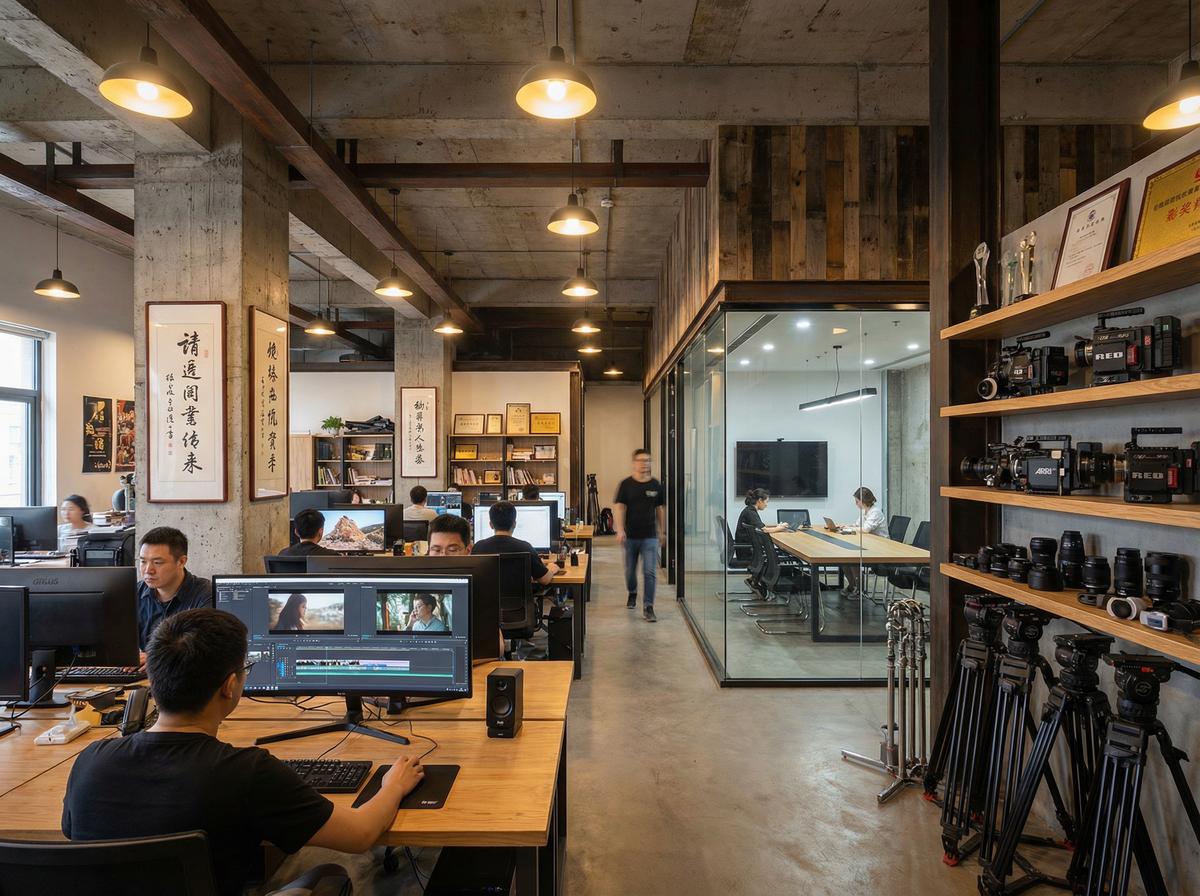 日本三级影视传媒公司办公室